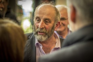 Danny Healy-Rae at the count in Killarney this afternoon.